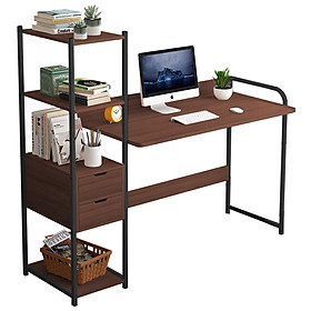 Mua BG - Bàn học tập làm việc đa năng siêu tiện ích mẫu mới 2021 model B2004 Thái Lan - nâu vân gỗ (Hàng nhập khẩu)