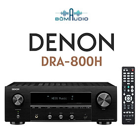 Mua DENON DRA-800H | Amply Xem Phim Nghe Nhạc 2 Kênh - Chuẩn 4K UHD x 100 W/Kênh - Tích hợp DAC AKM 32bit + Music Server - App HEOS + Trợ lý ảo Alexa  Google  Siri - Stream Nhạc Số Qua Wi-Fi  AirPlay2  Bluetooth  | Hàng Chính Hãng _ Mới 100%