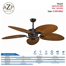 Mua AZP-FY520 – BST QUẠT ĐÈN CAO CẤP / GIẢI PHÁP TRANG TRÍ CHO CÁC CÔNG TRÌNH NHÀ HÀNG  KHÁCH SẠN. CĂN HỘ  DINH THỰ phong cách đương đại  hàng nhập khẩu AZP