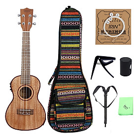 Bộ Đàn Ukulele Gỗ Sapele (24 Inches)