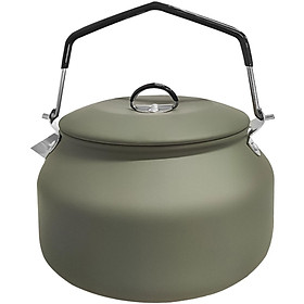 1.1L Outdoor Camping Kettle, Stainless Steel Tea Kettle, Compact Lightweight Coffee Pot
