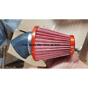 Pô e tăng tốc lưới đỏ lớn gắn cho bình xăng bông mai