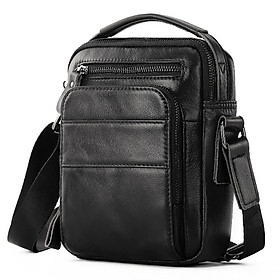 Túi đeo chéo nam DA BÒ THẬT – BEE GEE DCN9382