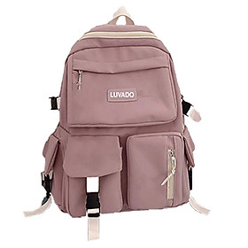 Balo - cặp sách Ulzzang nhiều ngăn đi học, đi làm, du lịch, đựng laptop B0175 Unisex nam nữ phong cách thời trang, cá tính