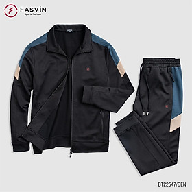 Bộ quần áo thể thao nam Fasvin BT22552.HN vải thun nỉ cao cấp co giãn thoải mái chất lượng hàng nhà máy