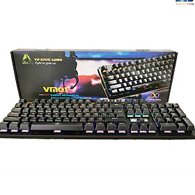 Hình ảnh Bàn phím cơ VSP eSport  HN Gaming VM01 - Hàng nhập khẩu
