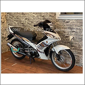 Giảm giá Tem xe exciter 2010 CryptonX trắng đen  BeeCost