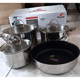 Mua BỘ NỒI CAO CẤP THƯƠNG HIỆU ĐỨC BAUER POLITE