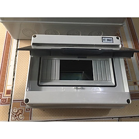 Mua Tủ điện nổi nhựa gắn CB ngoài trời chống nước  chống cháy  chống bụi HT 8way ( Đường) Ip65