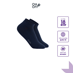 Tất nam không cổ cotton thoáng khí kháng khuẩn khử mùi ONOFF- 18AP23A147