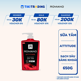Sữa Tắm Romano Attitude 650g
