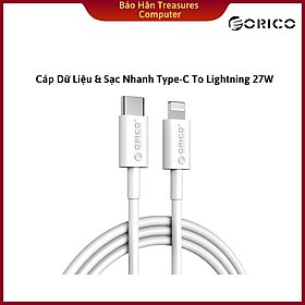 Mua Cáp Sạc Type C Sang Lightningg (MFI) ORICO CL01-10-WH Hàng Chính Hãng