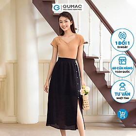 Set Áo Croptop Chân Váy Maxi Xẻ Tà  LAVITA  Xưởng Đầm Dạ Hội