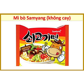 (COMBO 5 GÓI) Mì bò Samyang 120g