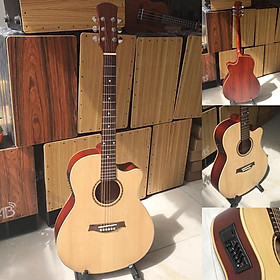 ĐÀN GUITAR ACOUSTIC THỊT CÓ TY SVA2 - GẮN SẴN EQ 7545