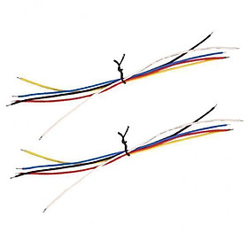 5X Colorful Electric Guitar Bass Connection Electric Wire 19cm Guitarist Tools