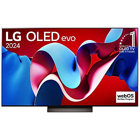 Smart Tivi OLED LG 4K 77 inch OLED77C4PSA Mới 2024 - Hàng chính hãng - Giao HCM và 1 số tỉnh thành