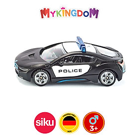 Đồ chơi mô hình SIKU Xe cảnh sát US BMW i8 màu đen 1533