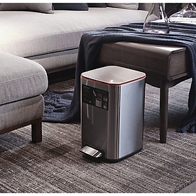 Mua Thùng Rác Inox Đạp Chân Cao Cấp 13L GEV H-31