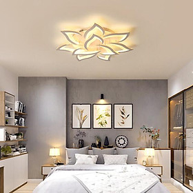 Mua Đèn ốp trần Mica hình cánh sao hiện đại 10 cánh MO976 ( có 3 chế độ màu)