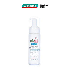 Sữa Rửa Mặt Tạo Bọt Sebamed Kháng Khuẩn Trị Mụn pH5.5 150ml