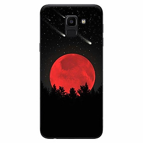 Ốp Lưng Dành Cho Điện Thoại Samsung Galaxy J6 2018 - Mặt Trăng Đỏ
