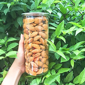 Ăn Vặt MeoMeo Hạnh Nhân Rang Bơ Loại 1 Vỏ Mỏng Dễ Tách Hạt Giòn Và To