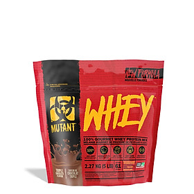 MUTANT WHEY 2.3KG 100% Whey Protein, 22g Protein, 10.4 g EAAs & 5g BCAAs