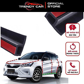 GIOĂNG CAO SU CHỮ P DÁN CỬA XE HƠI, Ô TÔ CÁCH ÂM CHỐNG ỒN NGĂN BỤI