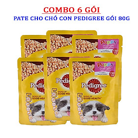 Pate PEDIGREE Dinh Dưỡng Cho Chó Con Pate PEDIGREE Puppy 80g - YonaPetshop