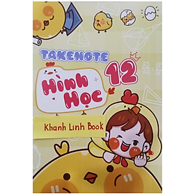 Hình ảnh Sách - takenote hình học 12