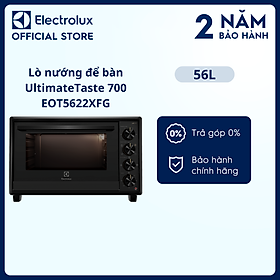 Mua Lò nướng để bàn Electrolux UltimateTaste 700 56L - EOT5622XFG - Chức năng AirFry 4 trong 1 cho món chiên không dầu  quay giòn hoàn hảo  Hàng chính hãng 