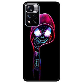 Ốp lưng dành cho Xiaomi Redmi Note 11 Pro 5G ( Bản Nội Địa ) mẫu Nhện Đen Nón Đỏ