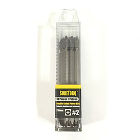 Mũi siết vít 2 đầu bake SURETORQ 1674-0302PL PH2x110mm