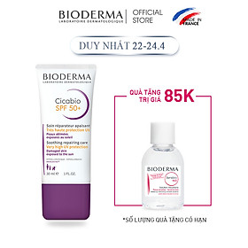 Kem Chống Nắng Phục Hồi Da Bioderma Cicabio Creme SPF 50+ 30ml
