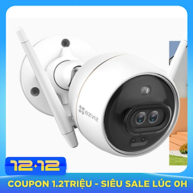 Camera IP Wifi Ngoài Trời Ezviz C3X Bản Mắt Kép Có Màu Ban Đêm Full HD 1080P Tặng Phíc Cắm Âm - Hàng Chính Hãng