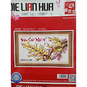 Mua Tranh thêu chữ thập Vạn Sự Như Ý I 114x64cm I 222698