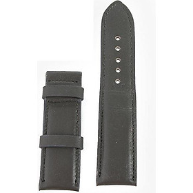 Dây đồng hồ nam nữ Huy Hoàng da bò size lớn màu xám HT8138