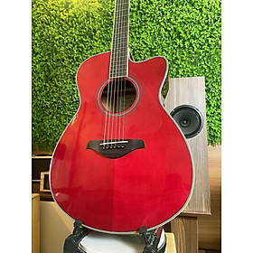 Mua Đàn Guitar Yamaha FSC-TA TransAcoustic Ruby Red