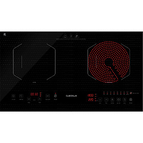Mua Bếp Âm Đôi Từ - Hồng Ngoại Daikiosan DKC-200001 (68 cm) - Hàng Chính Hãng