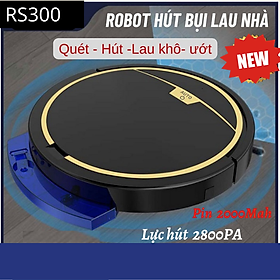 Mua Robot Hút Bụi Lau Sàn RS300 Cảm Biến Chống Rơi  Remote Điều Khiển Từ Xa  Lực Hút 2800Pa Cực Khỏe  Lượng Pin 2000mAh   Có Khay Đựng Nước Riêng