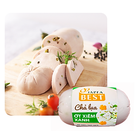 Chả lụa ớt xiêm xanh Japfa Best - 500g