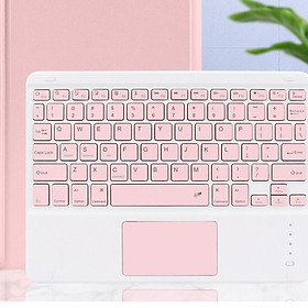 protection case with keyboard detachable cover A Pink
