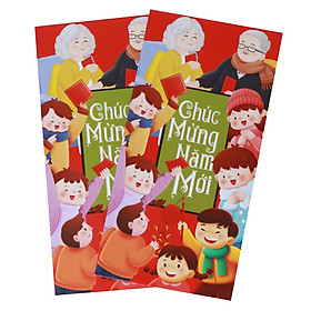 Bao Lì Xì Chúc Mừng Năm Mới - Đoàn Viên (10 Cái)