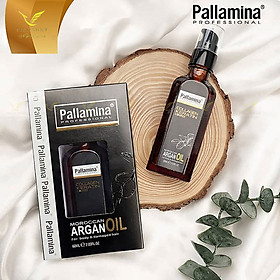 Tinh dầu Pallamina Moroccan Argan Oil Serum dưỡng bóng tóc cao cấp 60ml