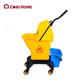 Mua xe đẩy lau nhà  xe đẩy dọn vệ sinh công nghiệp  xe đẩy vệ sinh sàn nhà 36L  28L  35L