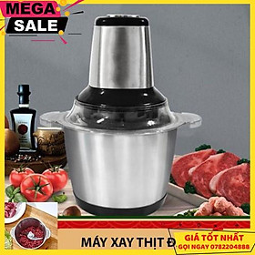 Mua Máy Xay Thịt Cối Inox Dung Tích 2L  Máy Xay Đa Năng 4 Lưỡi Có Thể Dùng Xay Hành Tỏi  Xay Tiêu Hoặc Các Loại Thực Phẩm - Giao Hàng Toàn Quốc
