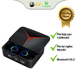 Mua Tai Nghe Gaming Không Dây Bluetooth Floveme M90 Pro  Nắp Trượt  Âm Thanh To Rõ Pin 4h  Kiêm Sạc Dự Phòng  Độ Trễ Thấp  Hàng Chính Hãng.
