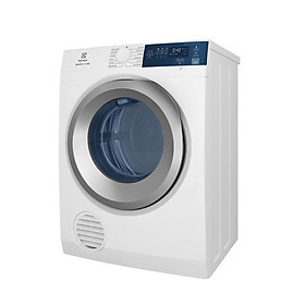 Mua  HCM  Máy Sấy Thông Hơi Electrolux 8.5 kg EDS854J3WB (MODEL 2022) - 12 Chương Trình Sấy - Hàng Chính Hãng