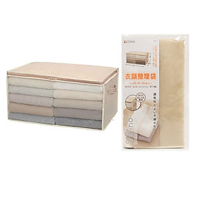 Hộp Đựng Quần Áo, Chăn Màn Dạng Túi Nhật Bản + Tặng Hồng Trà Sữa (Cafe) Maccaca 20g